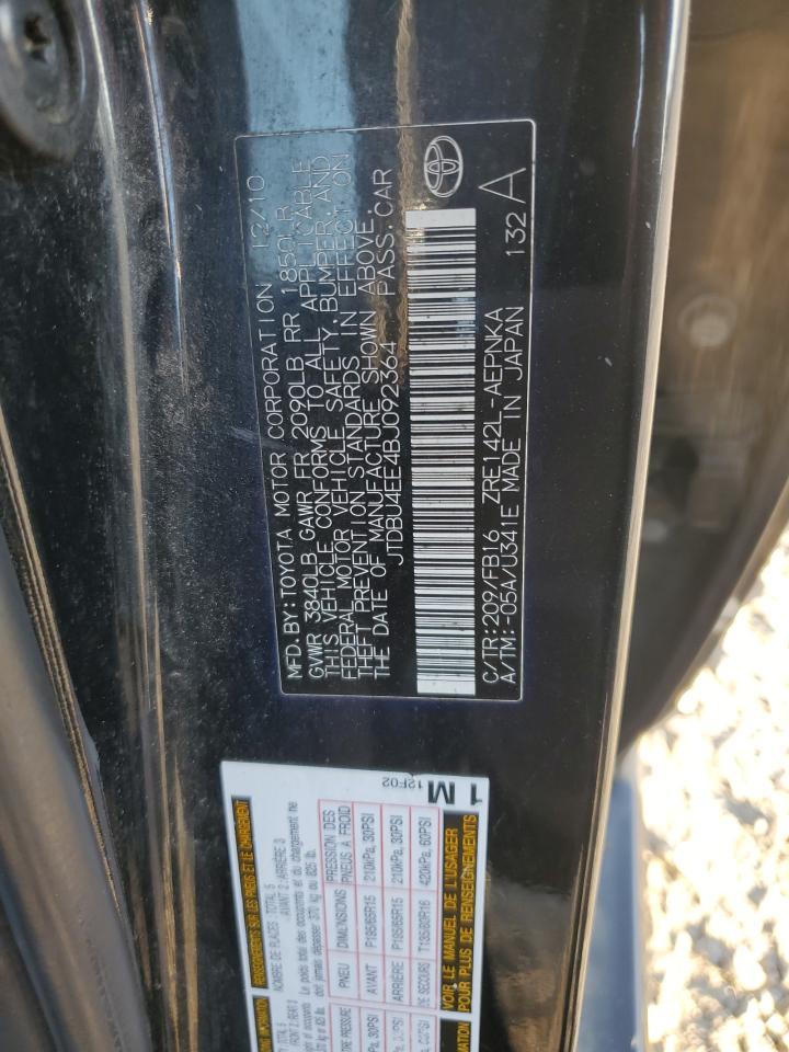 2011 TOYOTA COROLLA