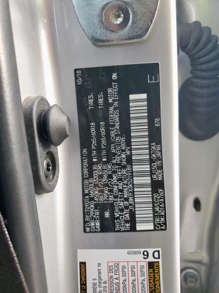 2019 LEXUS GX 460