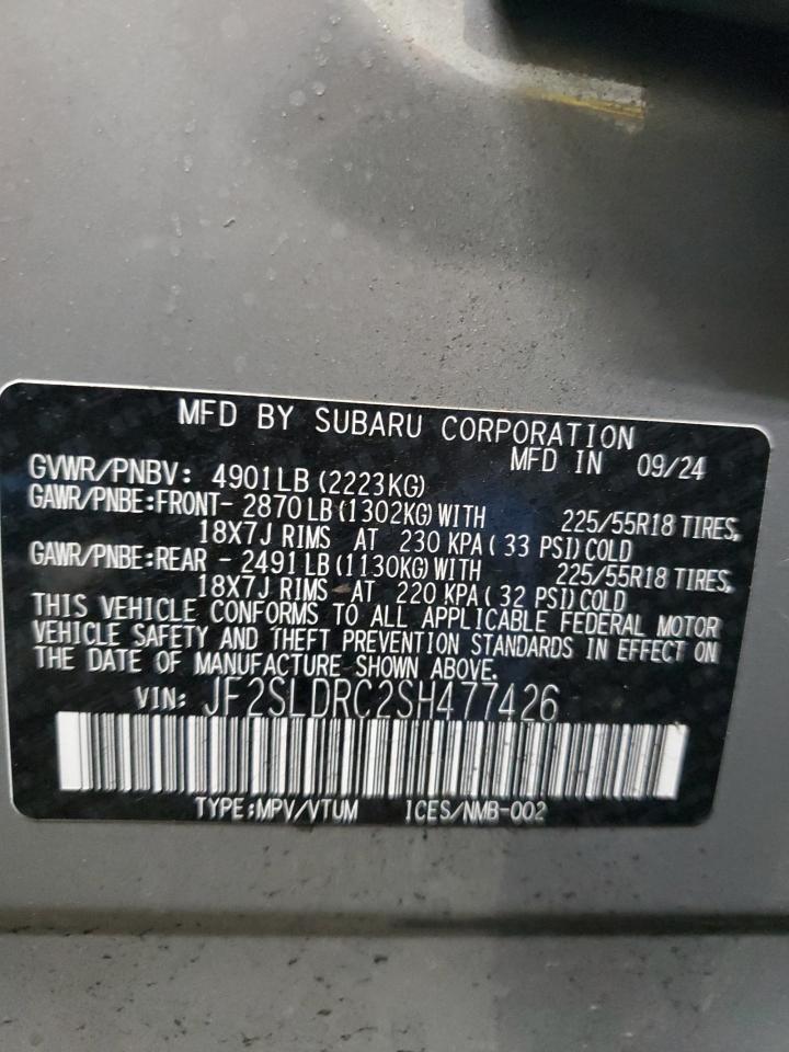 2025 SUBARU FORESTER
