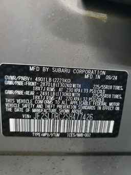 2025 SUBARU FORESTER