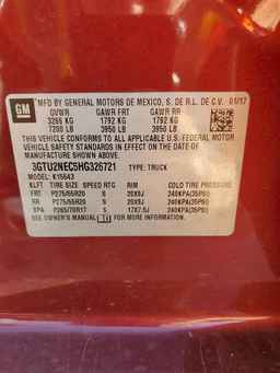 2017 GMC Sierra