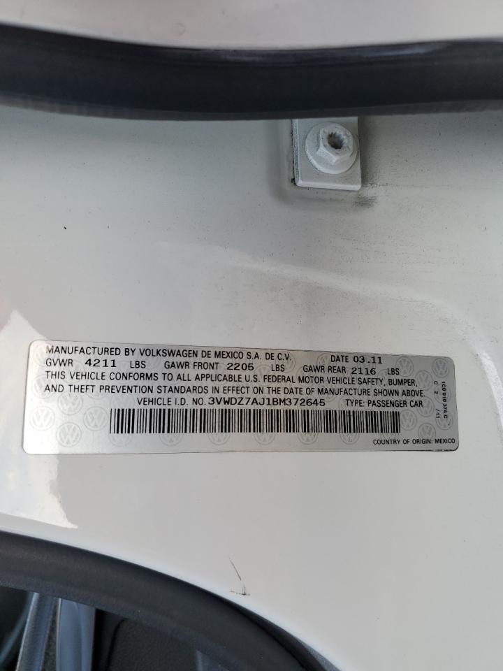 2011 VOLKSWAGEN JETTA