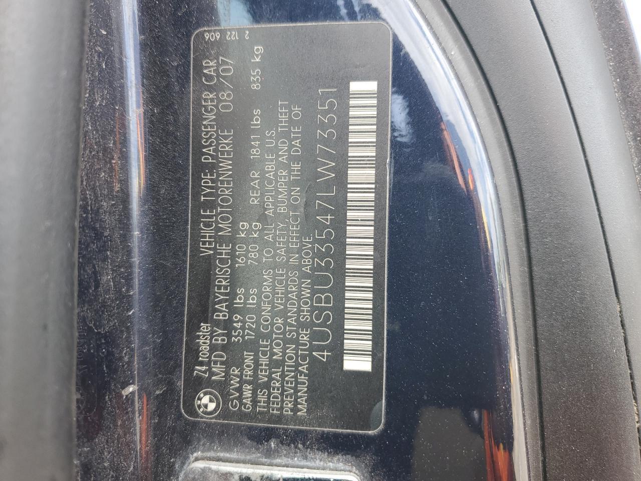 2007 BMW Z4