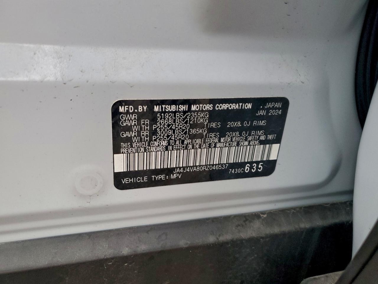 2024 MITSUBISHI outlander