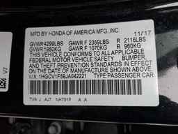 2018 HONDA ACCORD