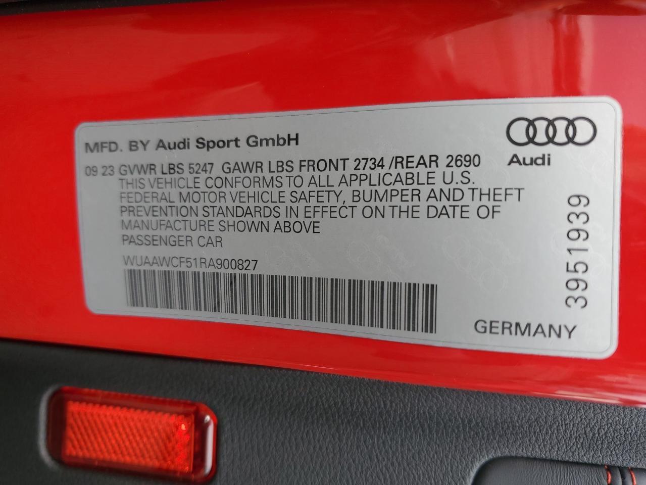 2024 AUDI RS5