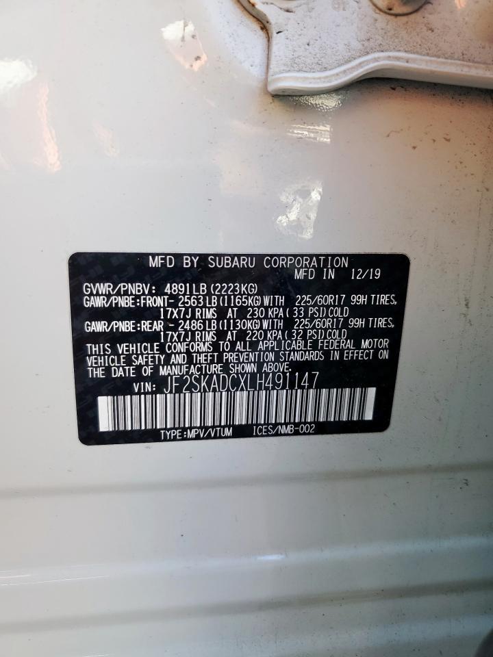 2020 SUBARU FORESTER
