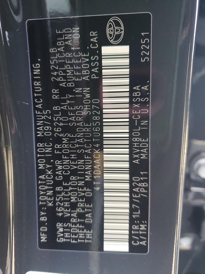 2026 TOYOTA CAMRY