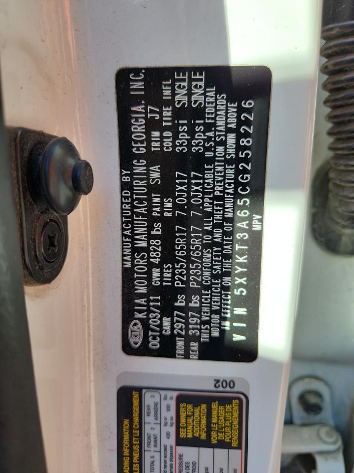 2012 KIA SORENTO