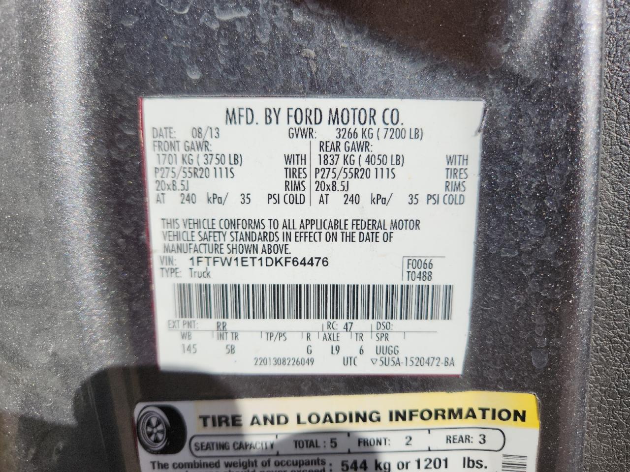 2014 FORD F-150