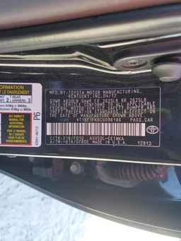 2012 TOYOTA CAMRY