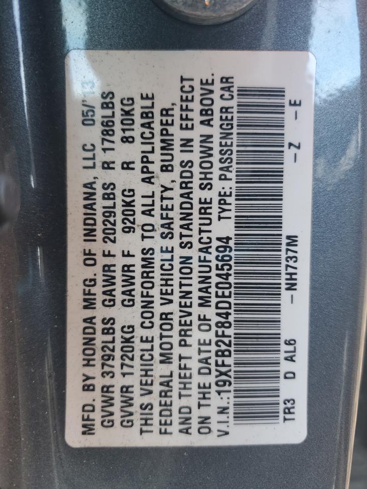 2013 HONDA CIVIC