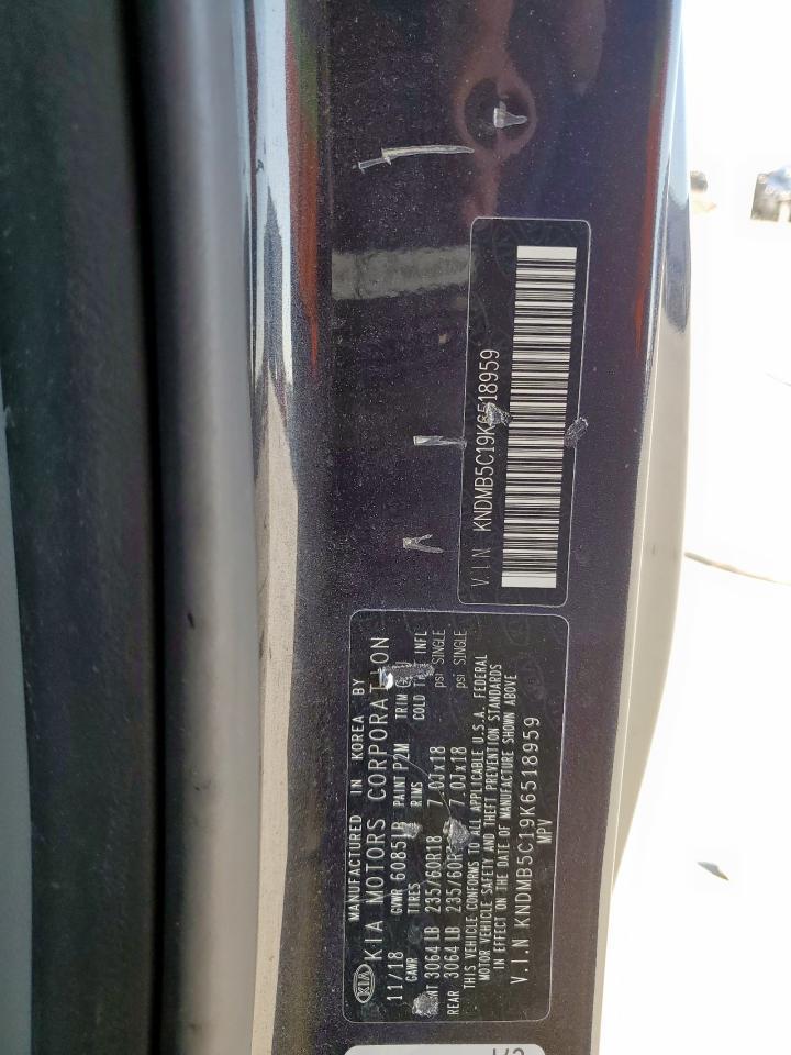 2019 KIA SEDONA