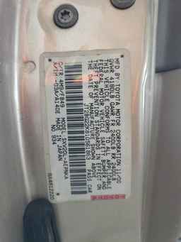 2001 TOYOTA CAMRY
