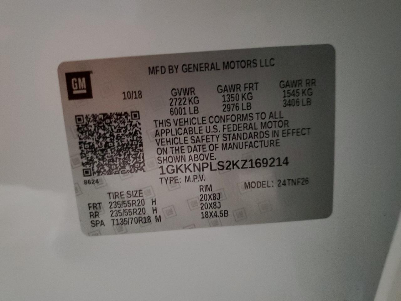 2019 GMC ACADIA