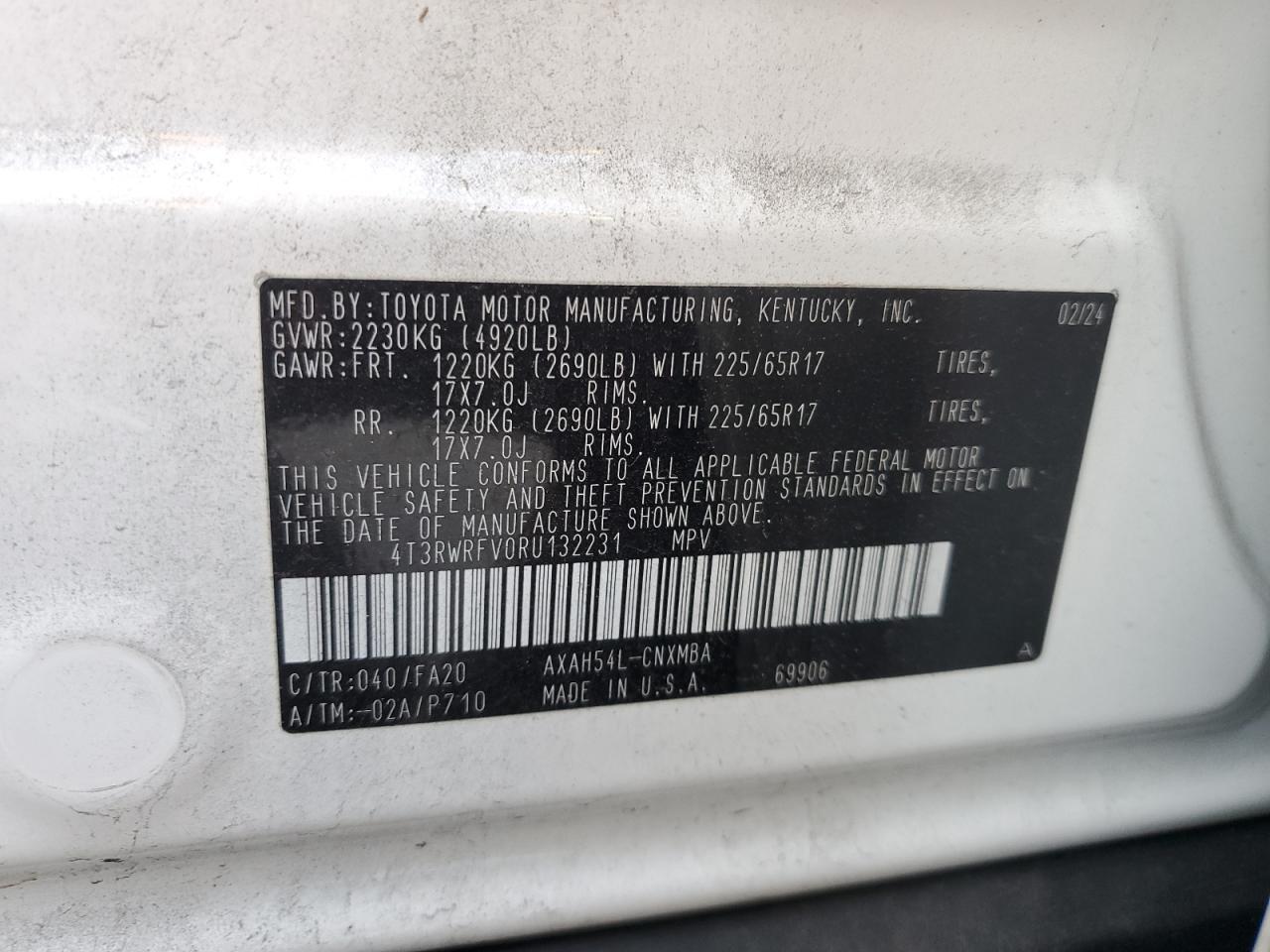 2024 TOYOTA RAV4