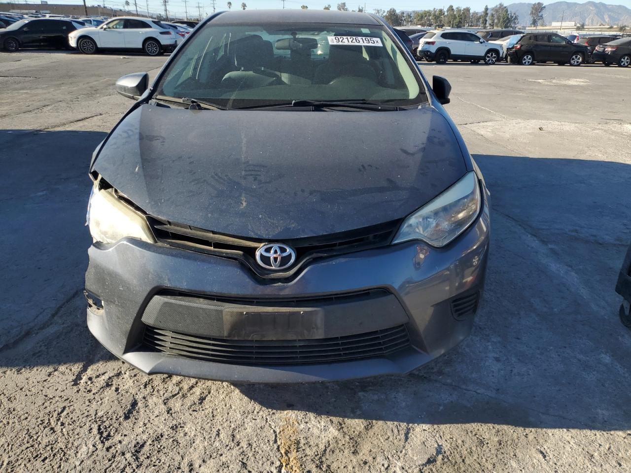 2015 TOYOTA COROLLA