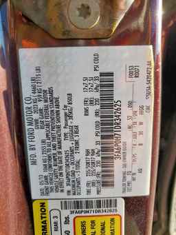 2013 FORD FUSION