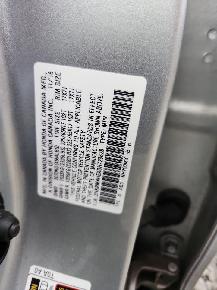 2016 HONDA CR-V