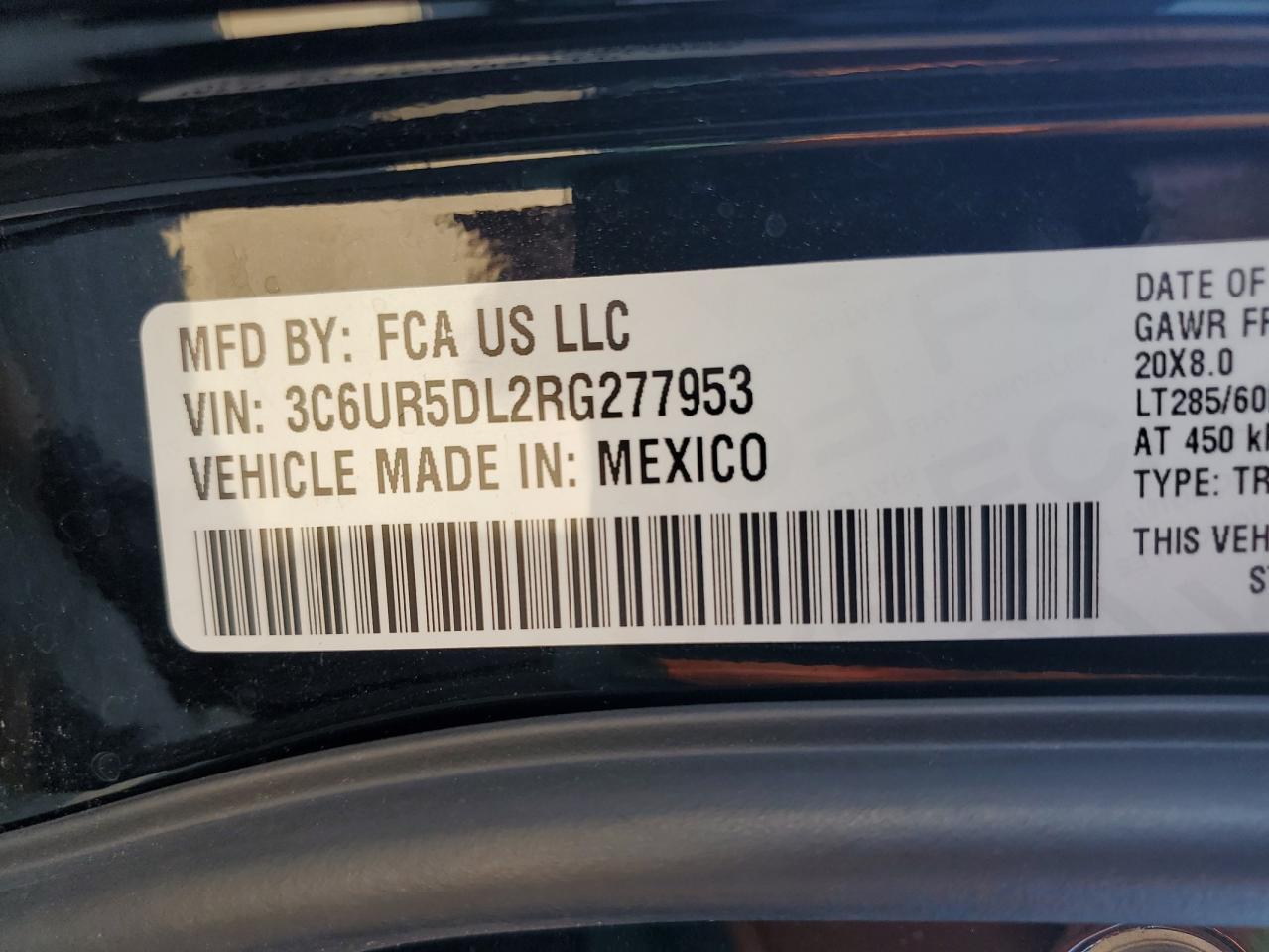 2024 RAM 2500