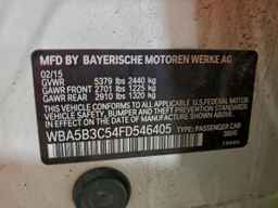 2015 BMW 5 series