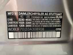 2003 MERCEDES-BENZ E-Class