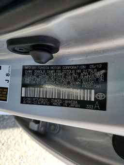2012 TOYOTA PRIUS