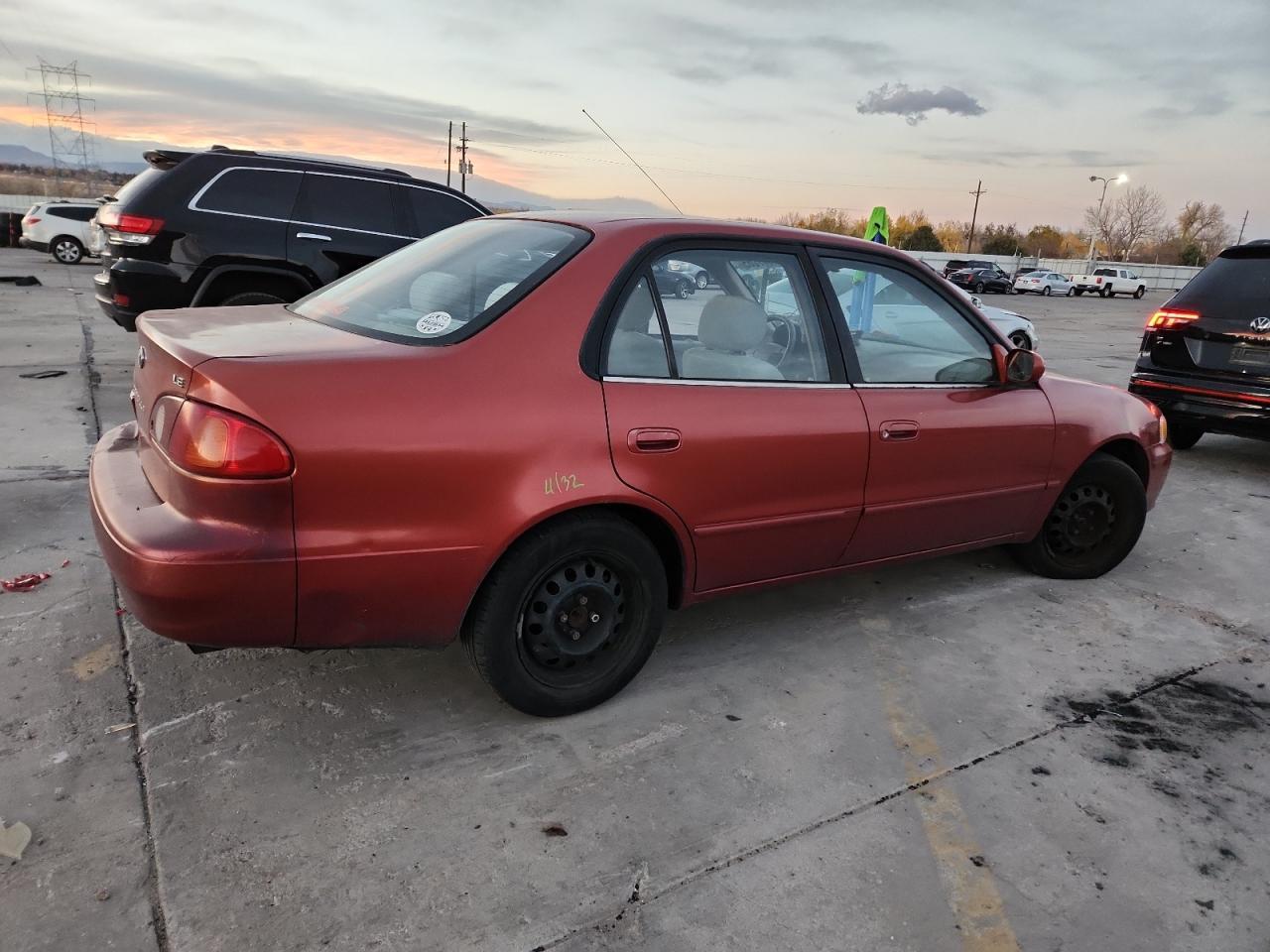 2001 TOYOTA COROLLA