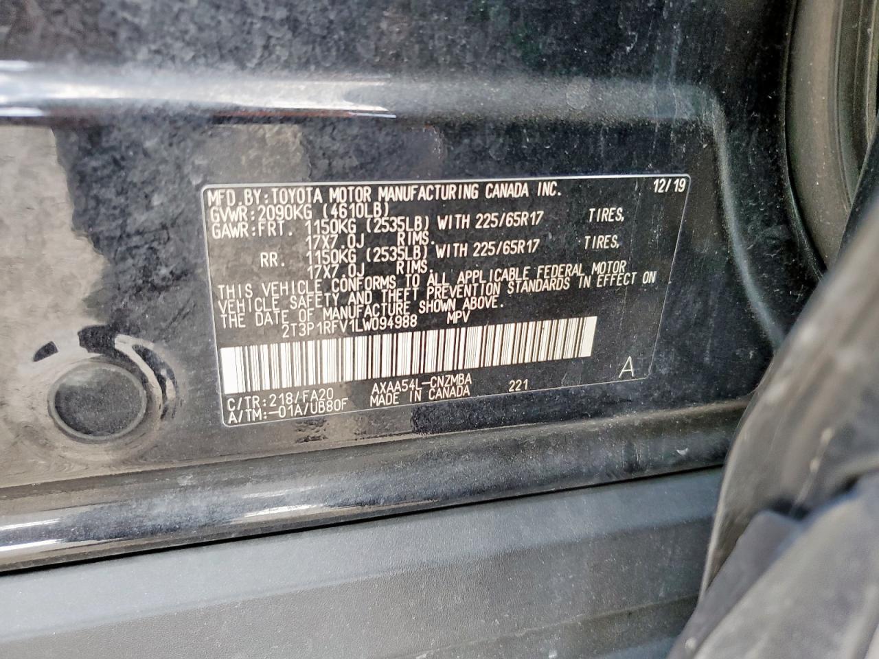 2020 TOYOTA RAV4