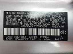 2007 TOYOTA CAMRY