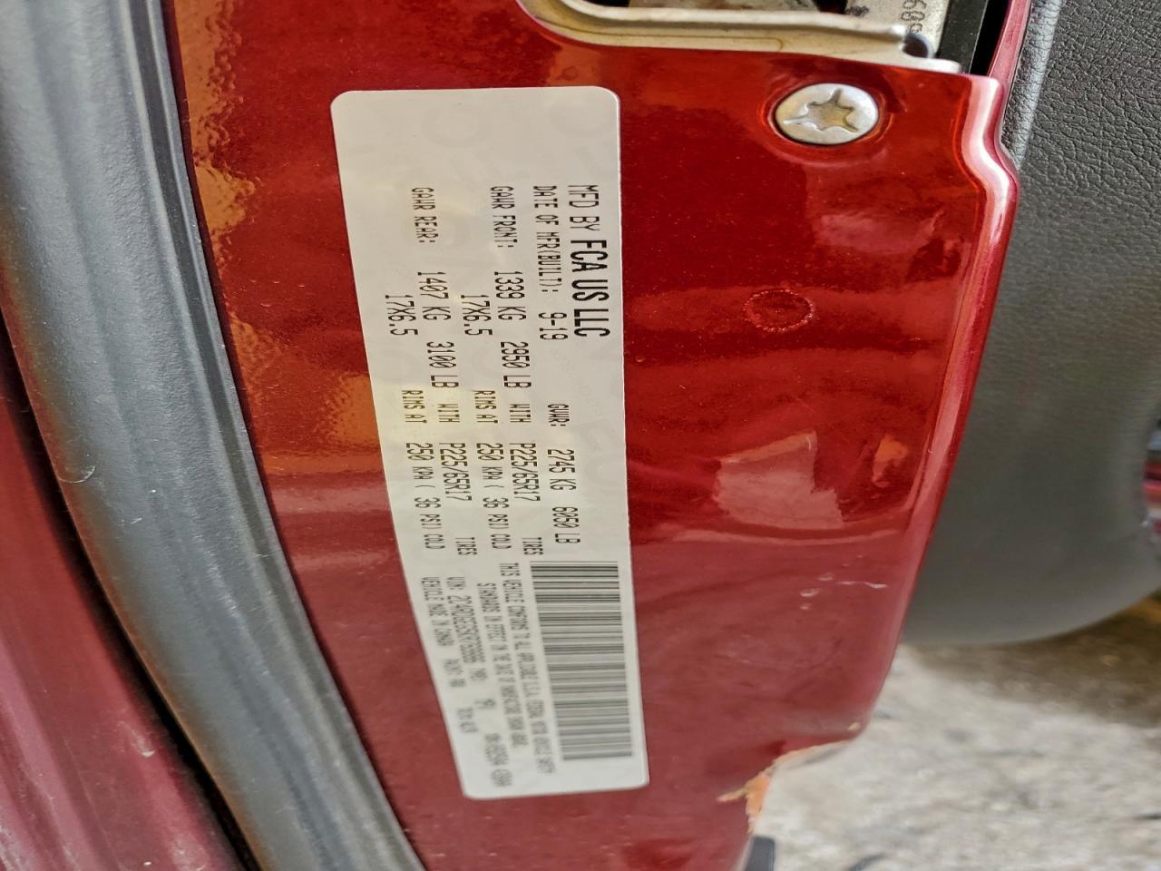 2019 DODGE GRAND CARAVAN