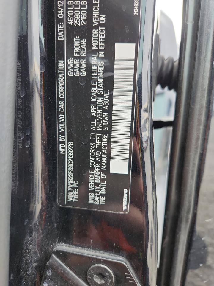 2012 VOLVO S60
