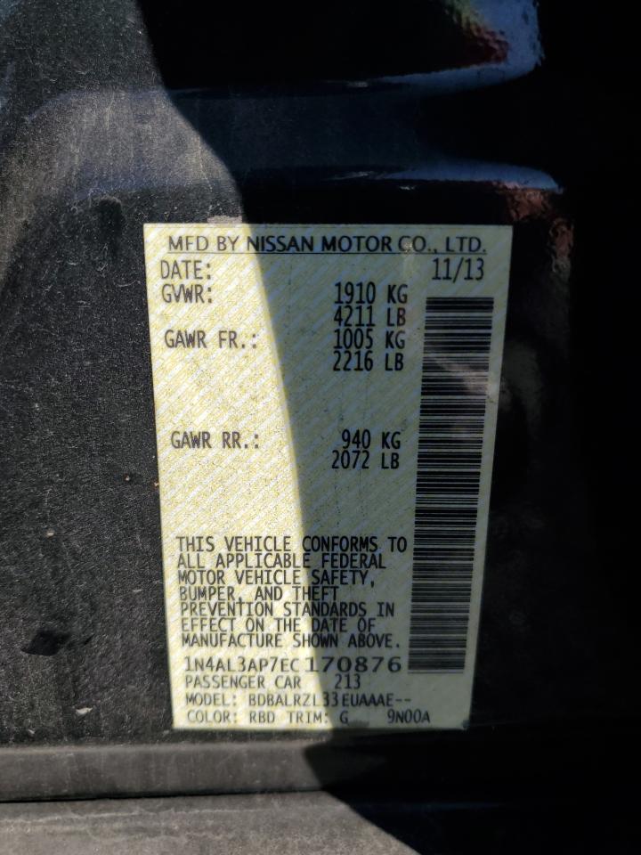 2014 NISSAN ALTIMA