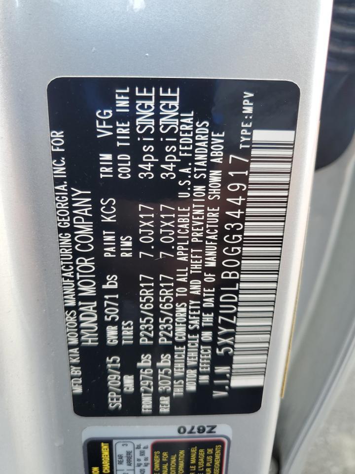 2016 HYUNDAI SANTA FE