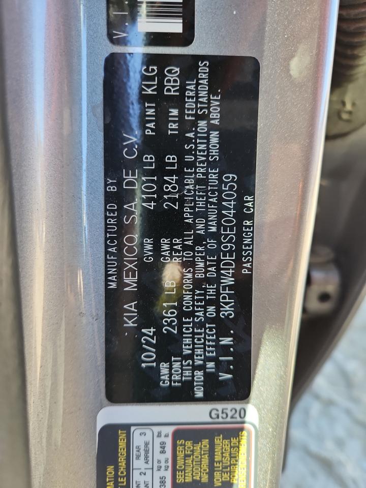 2025 KIA K4