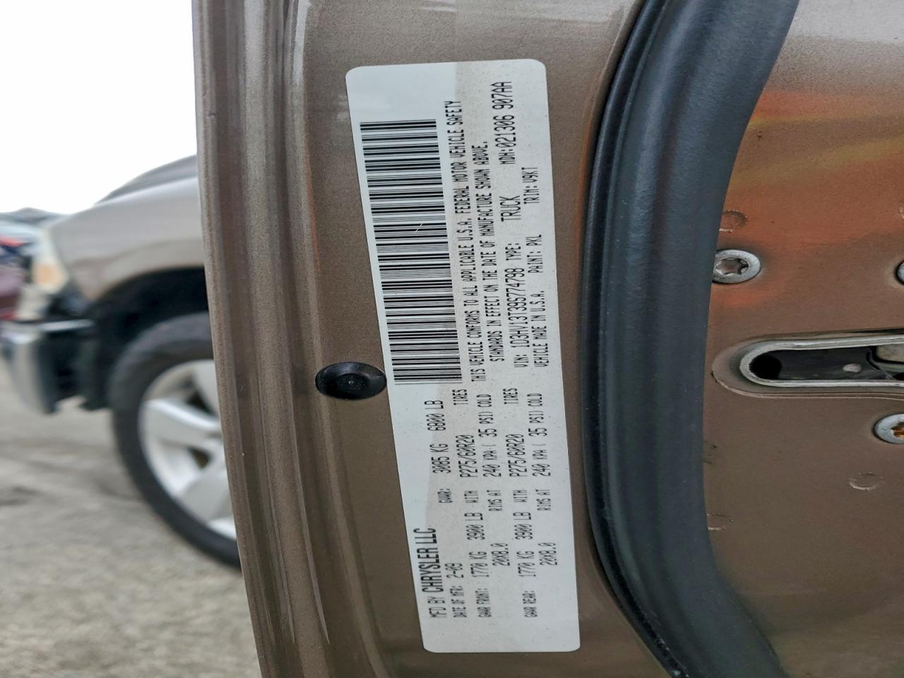 2009 DODGE RAM 1500