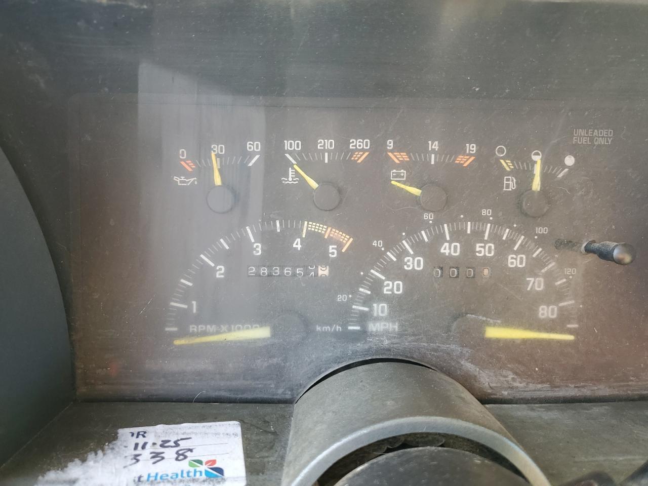 1993 CHEVROLET Gmt
