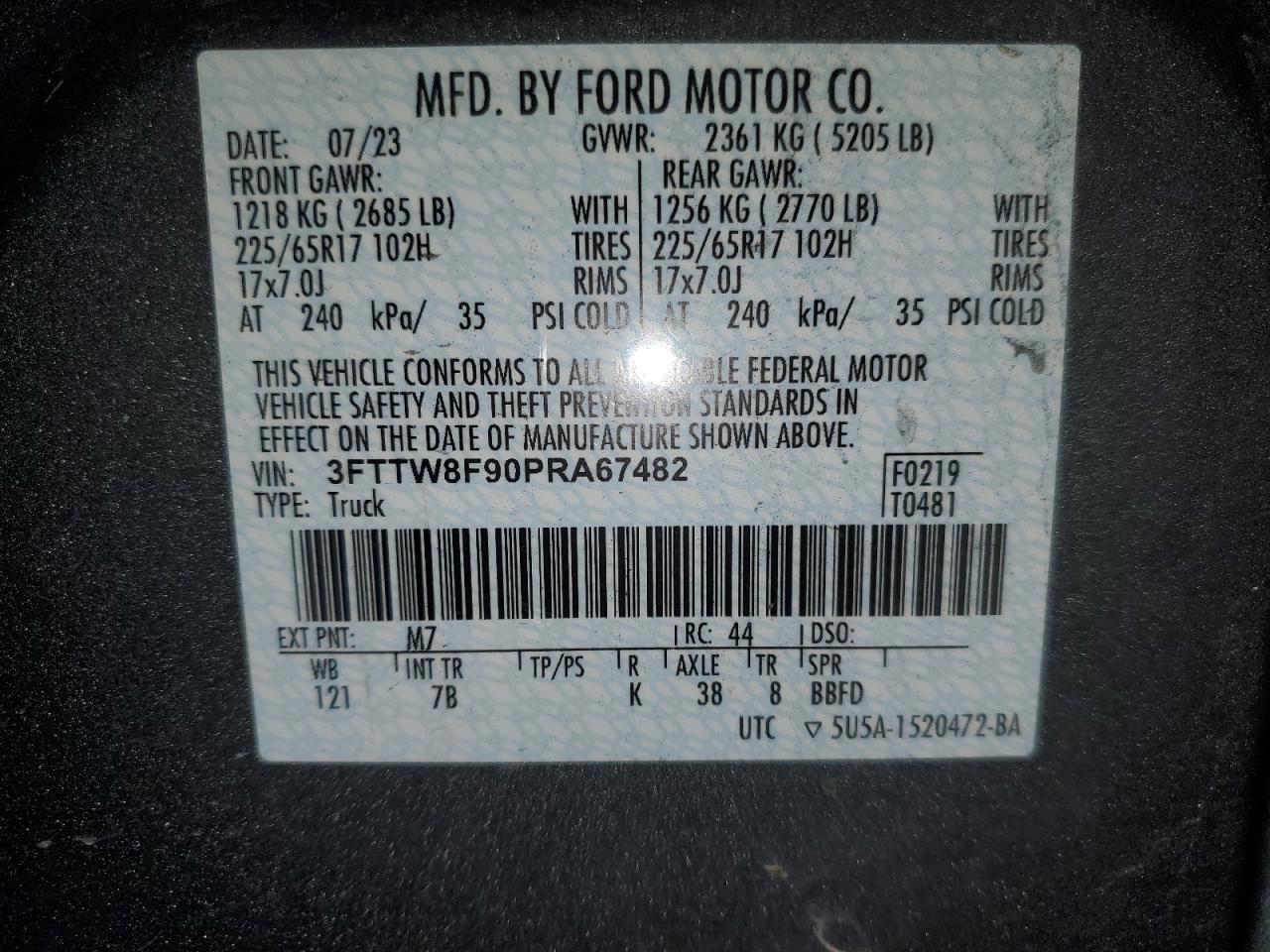 2023 FORD Maverick