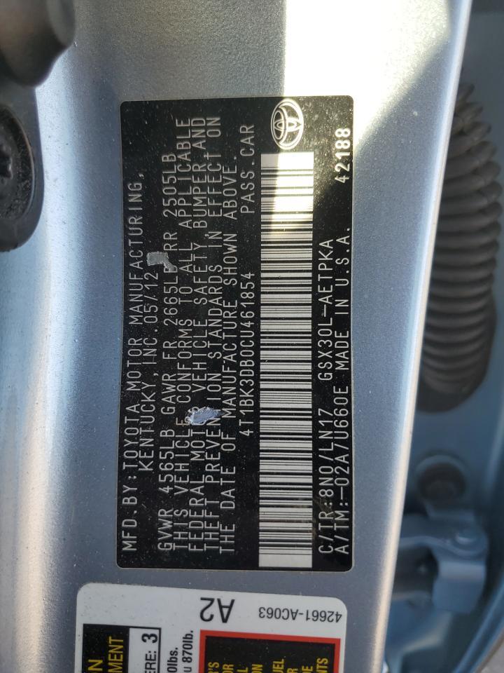 2012 TOYOTA Avalon