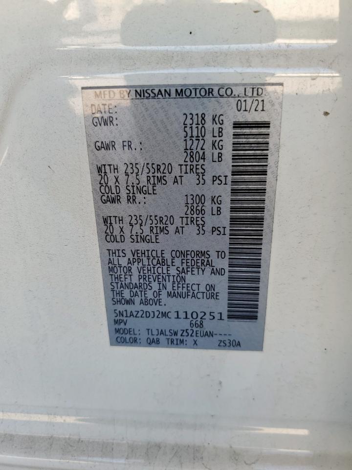 2021 NISSAN MURANO