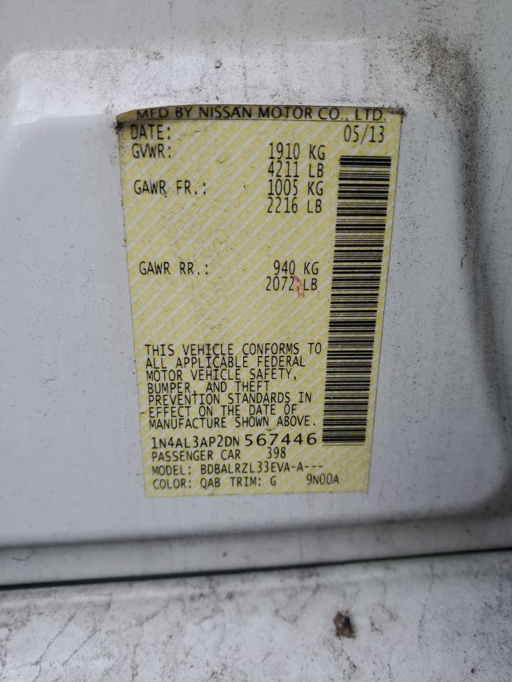 2013 NISSAN ALTIMA