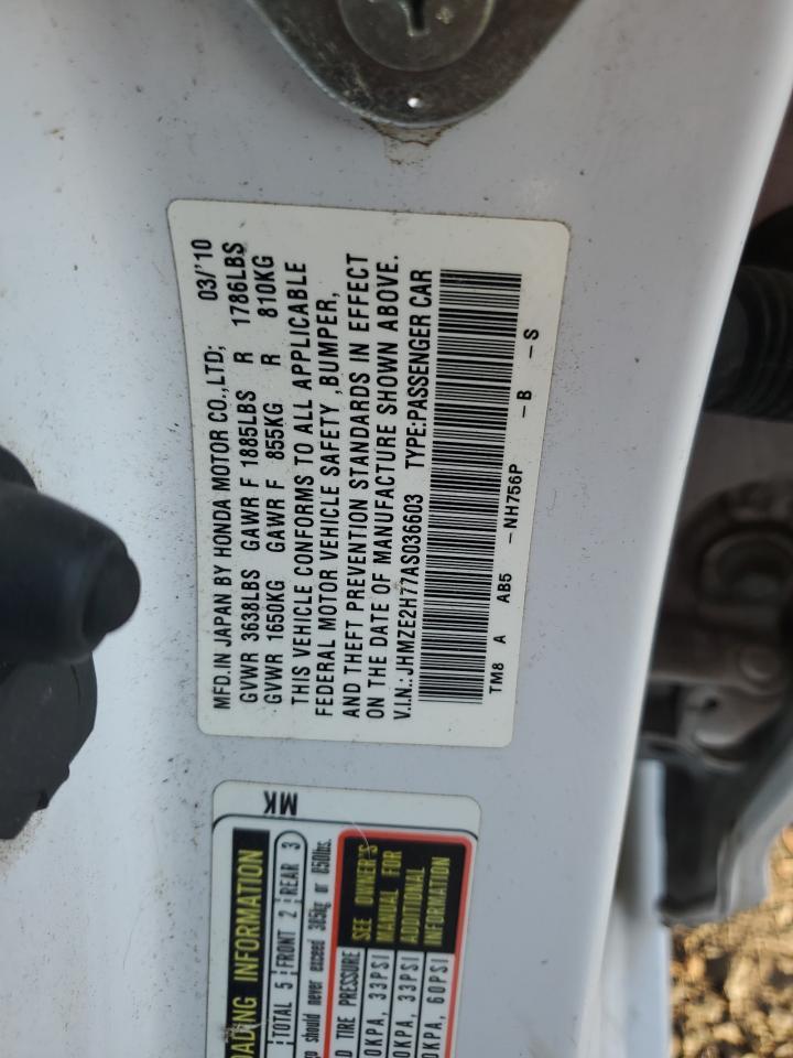 2010 HONDA Insight