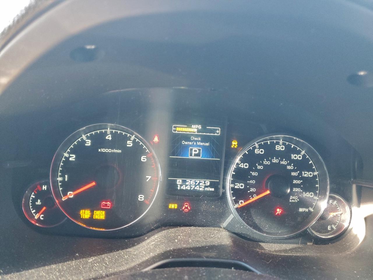 2013 SUBARU Outback