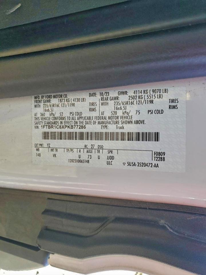 2023 FORD Transit