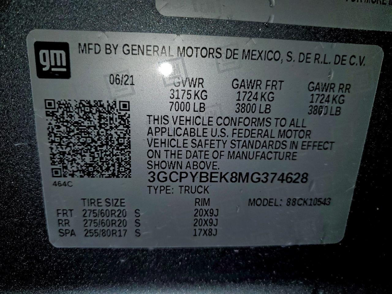 2021 CHEVROLET Silverado
