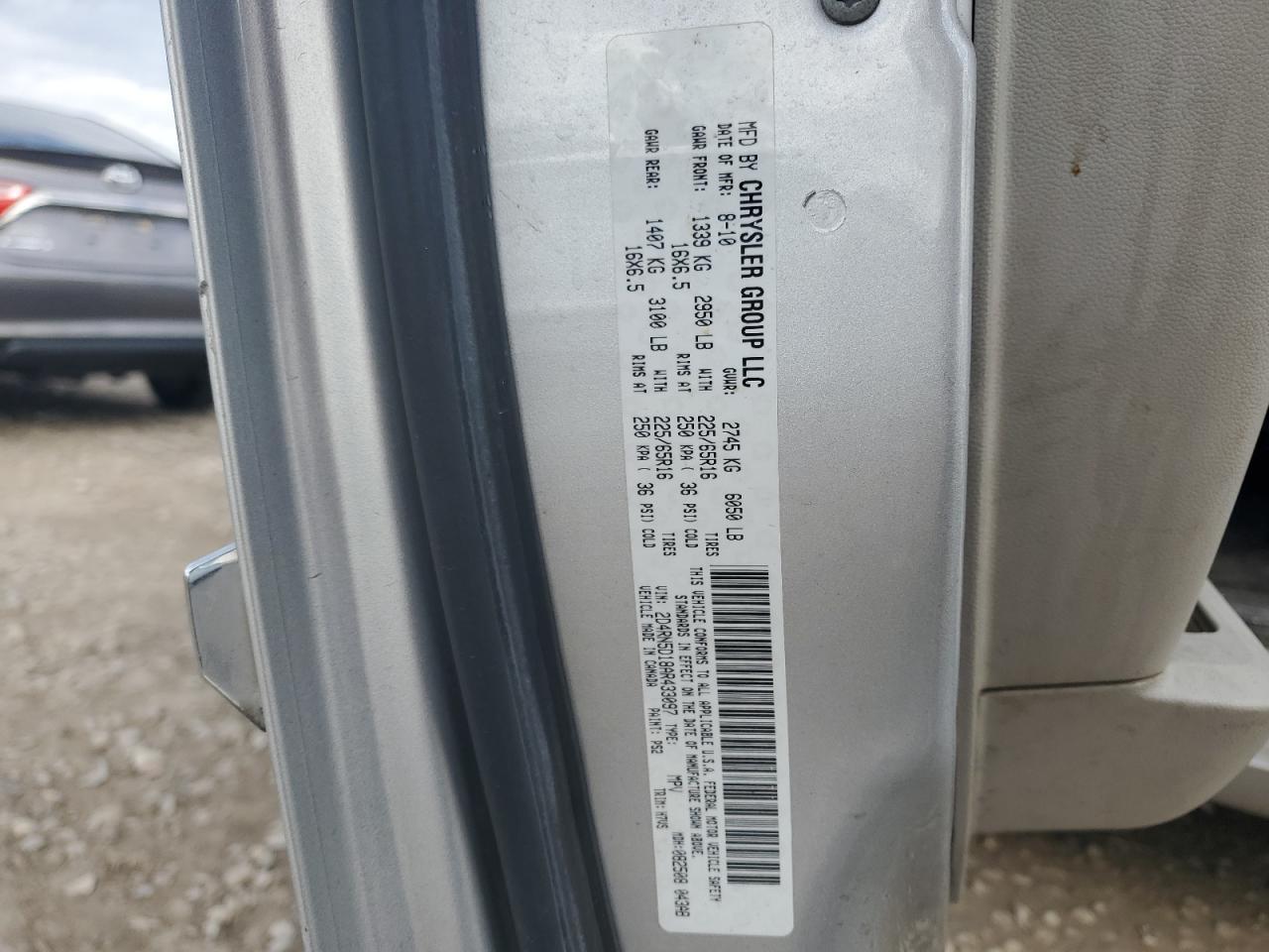 2010 DODGE GRAND CARAVAN
