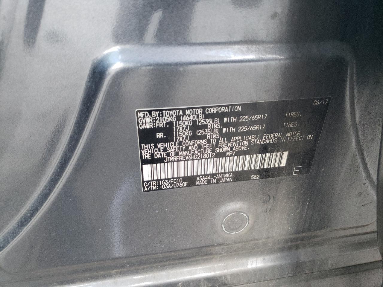 2017 TOYOTA RAV4
