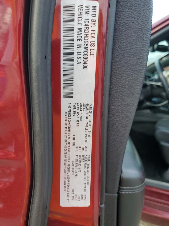 2021 DODGE DURANGO
