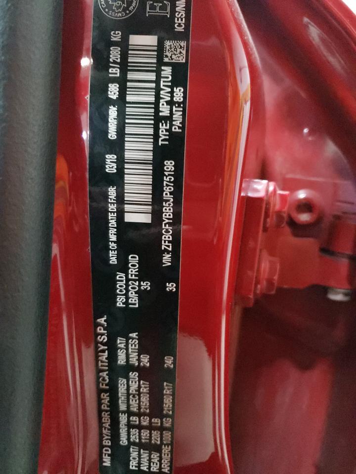 2018 FIAT 500X