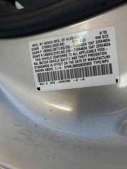 2006 HONDA ODYSSEY